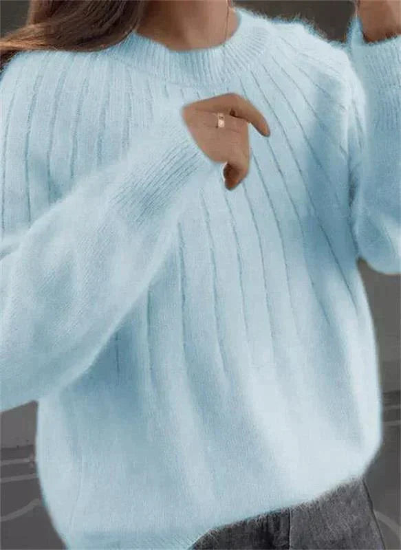 Kasjmieren Trui Dames Gebreid Zachte Winterpullover Elegante Dameskleding Warme Knitwear Comfortabele Trui