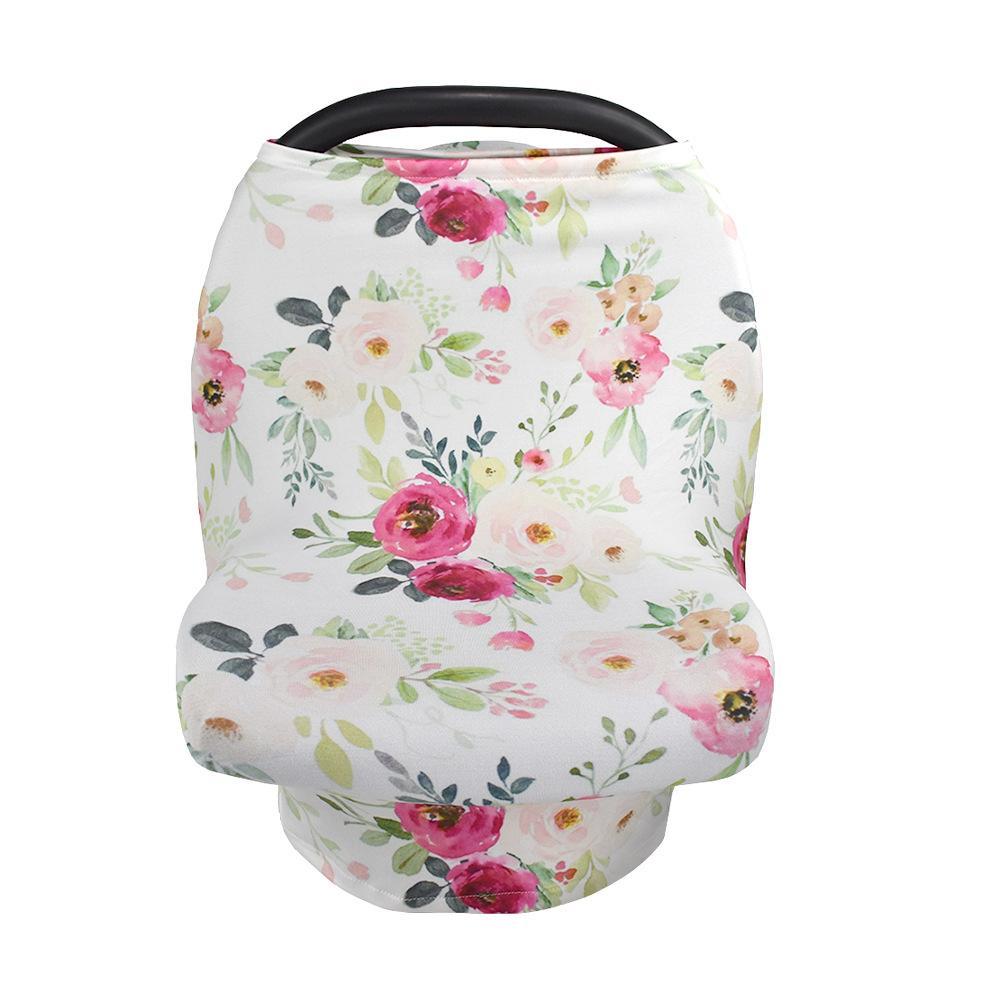 Multifunctionele Voedingsdoek Baby Ademend Rekbaar Borstvoeding Privacy Bescherming Hoes Kraamcadeau