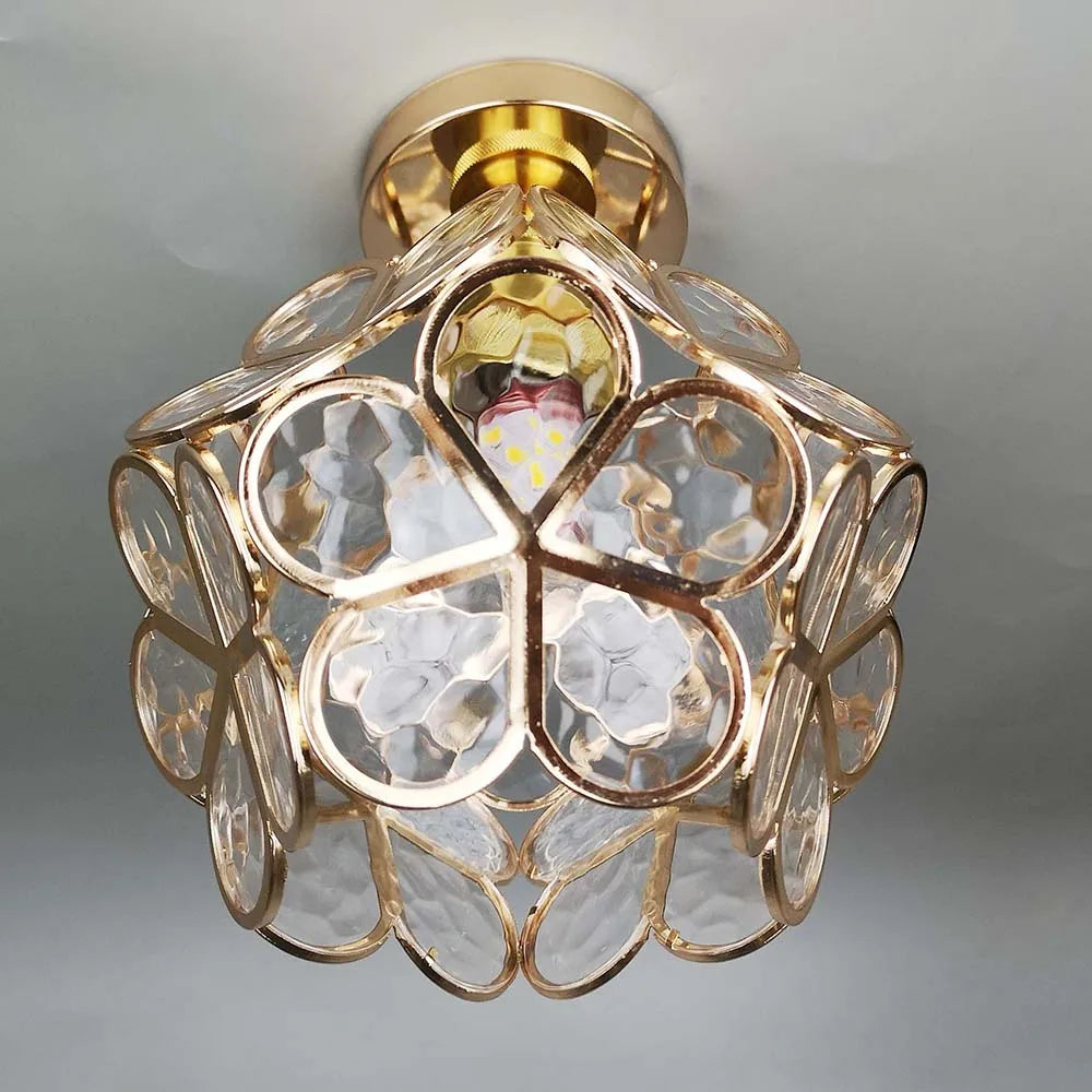 Floyem Bloemvormige Plafondlamp - Decoratieve Plafondverlichting voor Woonkamer & Slaapkamer