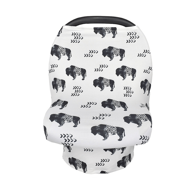 Multifunctionele Voedingsdoek Baby Ademend Rekbaar Borstvoeding Privacy Bescherming Hoes Kraamcadeau
