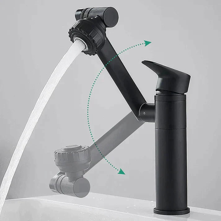 Flexibele Kraanuitloop met 1080° Rotatie - Waterbesparing en Uitzonderlijke Bewegingsvrijheid