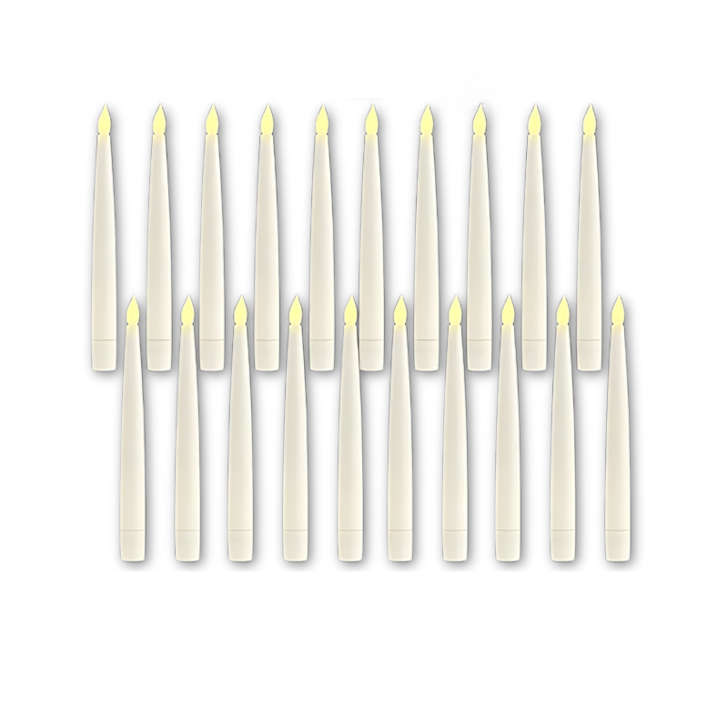 Zwevende LED Kaarsen Set met Afstandsbediening Veilig Sfeerlicht Decoratieve Verlichting voor Woonkamer en Tafel