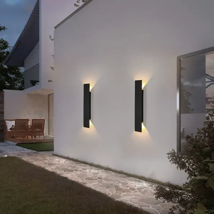 Aluminium Buitenwandlamp Waterdicht IP65 Moderne Gevellamp voor Tuin Terras Oprit Entree Buitenverlichting
