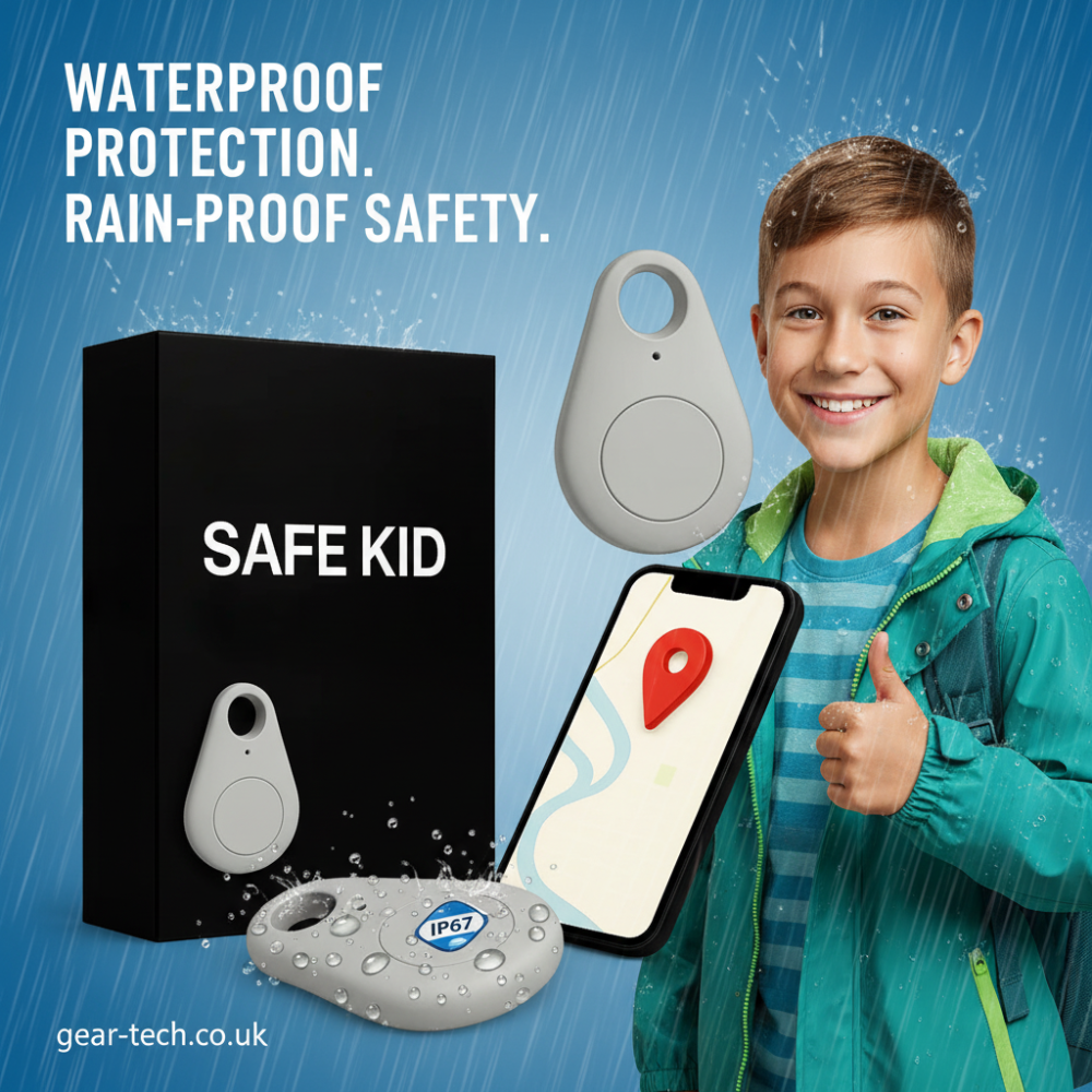 Mini GPS Tracker Bagage Koffer Waterdicht Live Locatie SOS-Alarm Compact Oplaadbaar Reizen