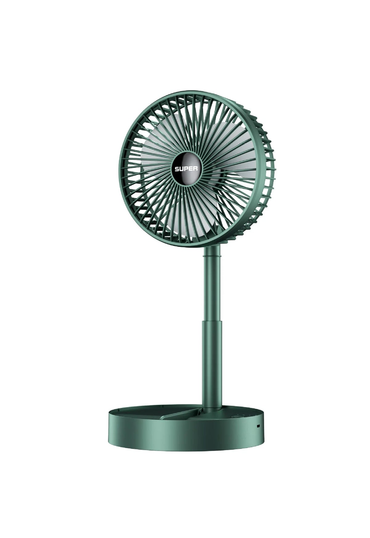 Opvouwbare Tafelventilator USB-Oplaadbaar met Vijf Standen - Compact en Stil