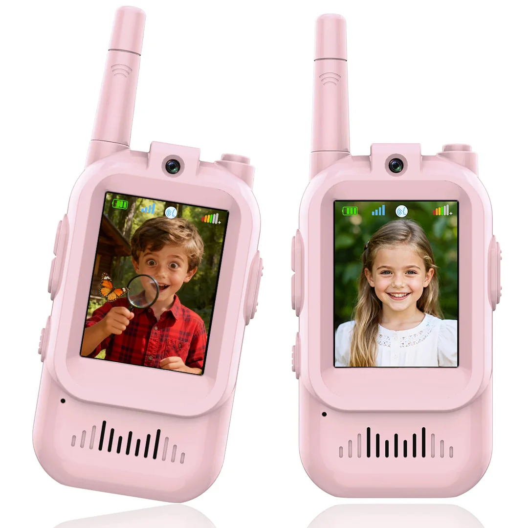 Interactieve Communicatieset met Video en Spraak voor Kinderen Binnen en Buiten Speelgoed Walkie Talkie