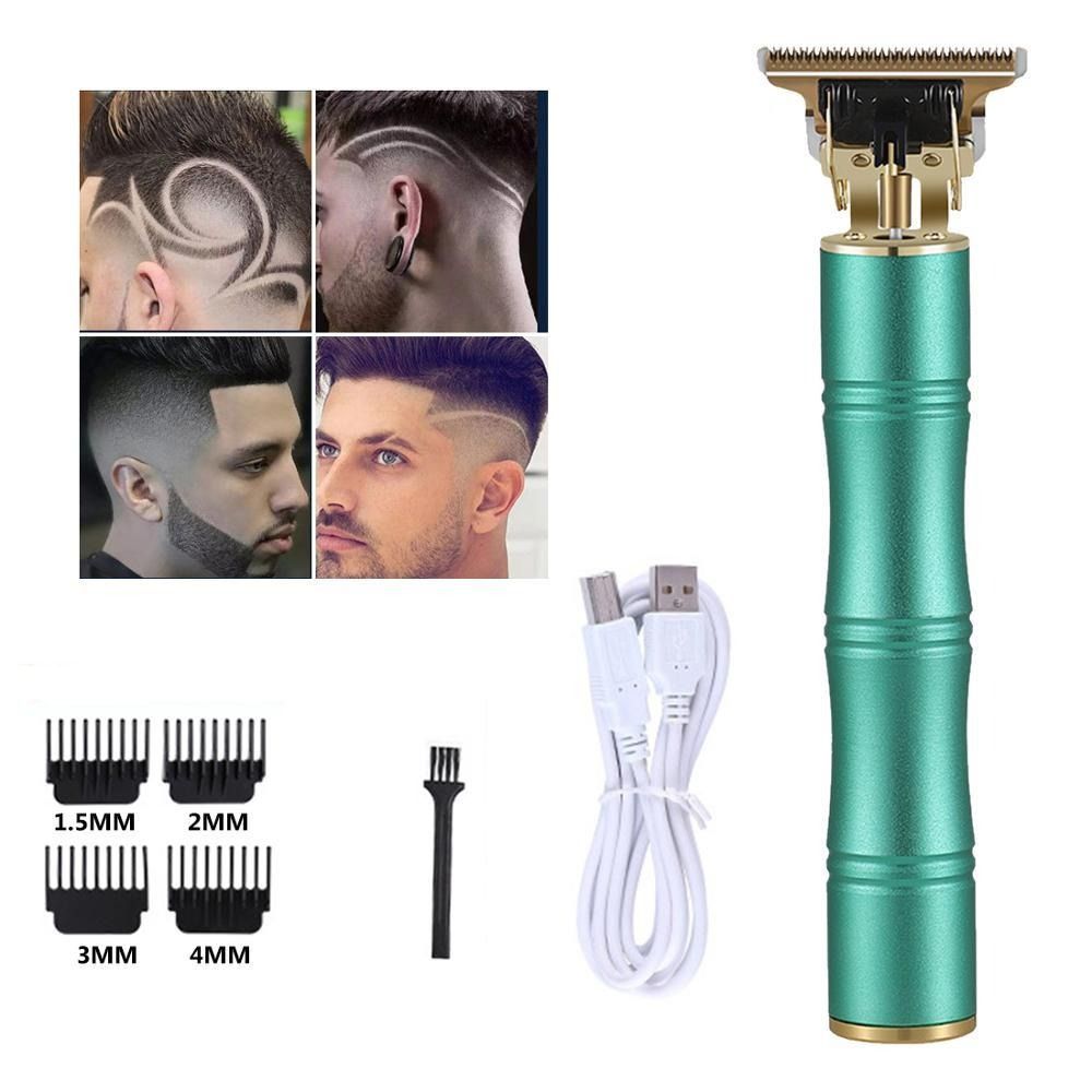 Elektrische Haartrimmer met T-Mes - Professionele Contouren & Baardverzorging