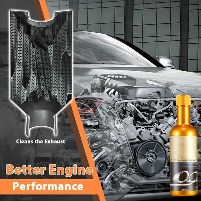 Katalysator Reiniger voor Auto Uitlaatsysteem 120ml Motorprestaties Optimaliseren Brandstofbesparing