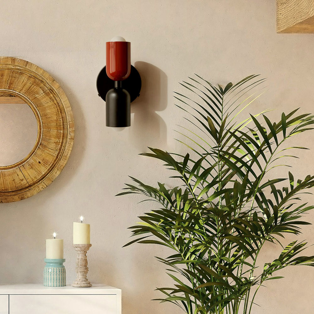 Louvel Wandlamp - Moderne Design Wandverlichting met Dubbele Lichtuitstraling