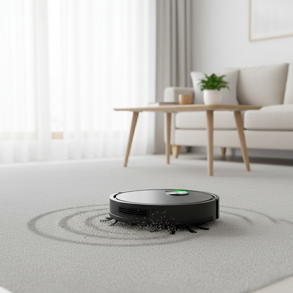 Compacte 2-in-1 Robotstofzuiger met Dweilen - Intelligente Navigatie & Automatische Vloerreiniging voor Hard Oppervlak