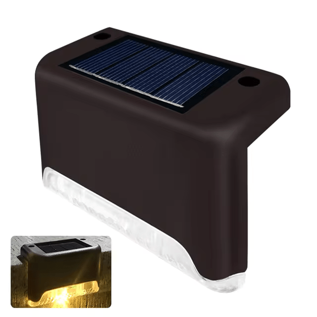 Draadloze Solar LED Buitenverlichting Set - Veilige Wegverlichting voor Tuin Terras Trappen