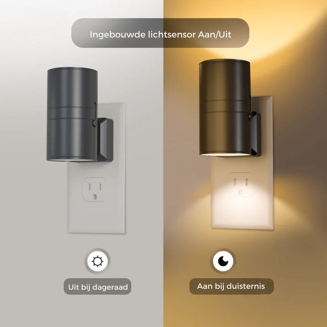 Dimbare LED Wandlamp met Sensor - Automatische Verlichting voor Gang, Trap en Slaapkamer