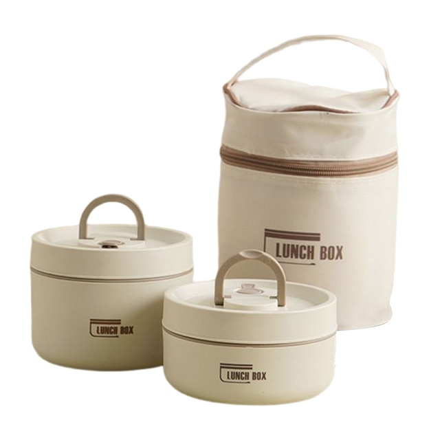 Thermische Lunchbox - Warmhoud Lunchbox van RVS voor Werk, School & Onderweg