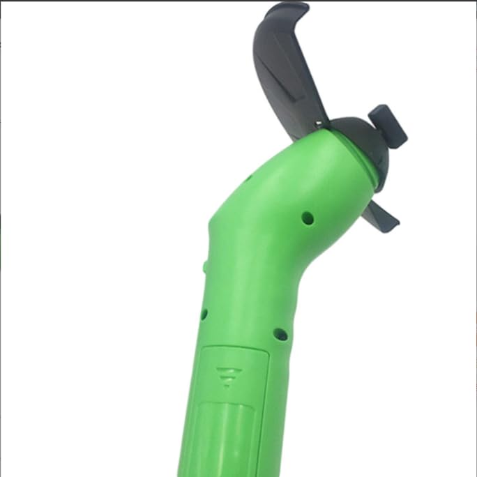 Draadloze Mini-Grastrimmer Telescopisch met Kabelbinders - Compact Precisie-Snijgereedschap voor Tuinranden