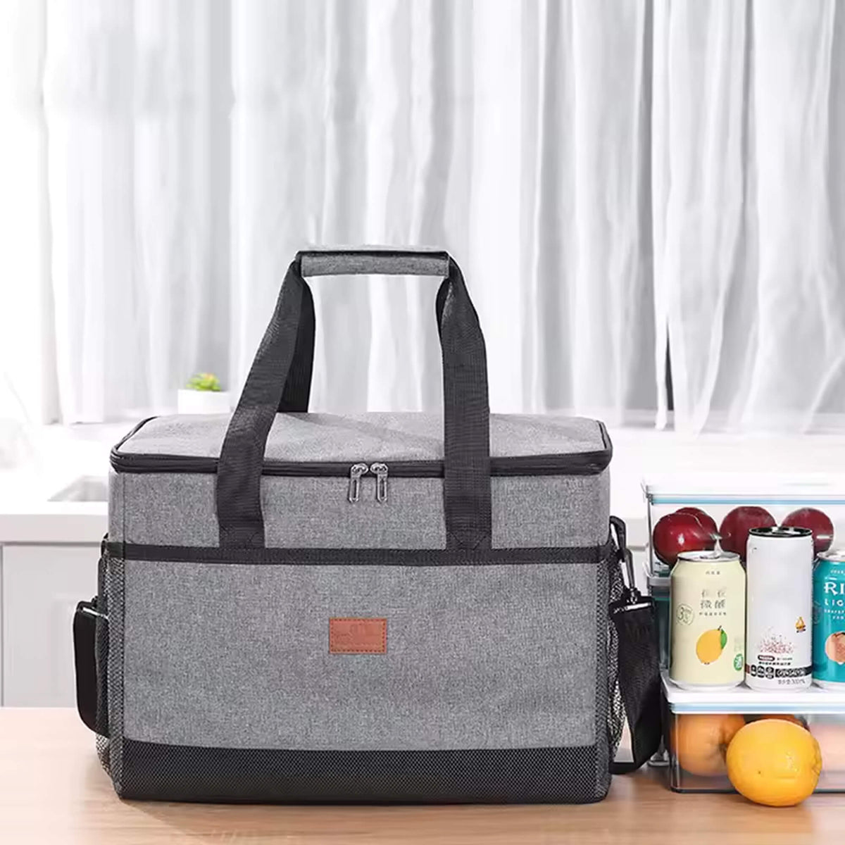 Geïsoleerde Koeltas 33L Waterdicht Oxford Picknick Strand Camping Wandelen Outdoor Duurzaam Draagbaar