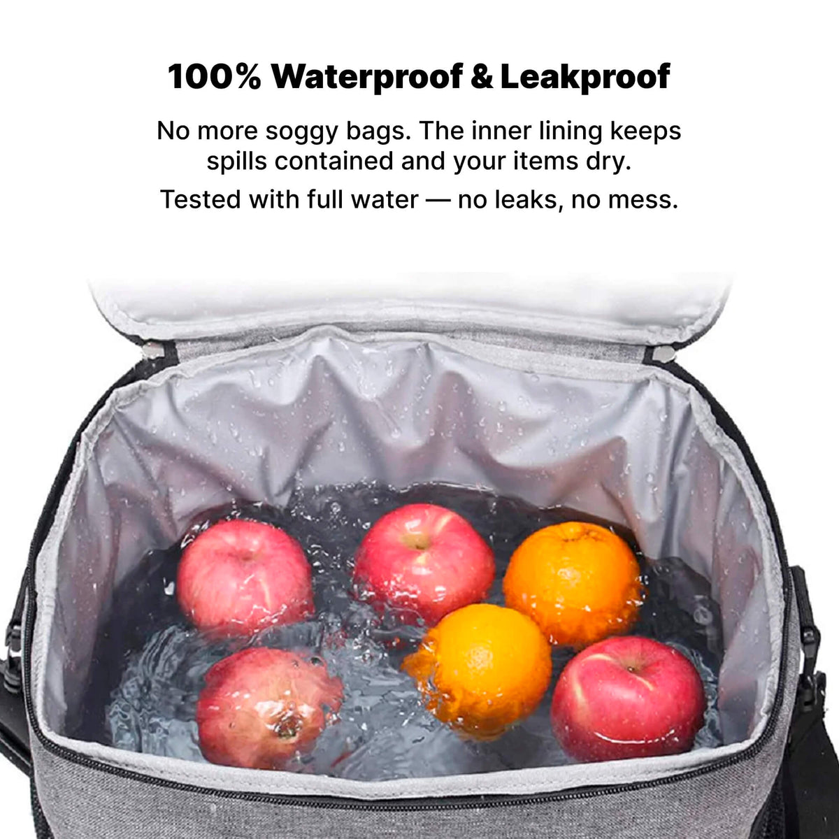 Geïsoleerde Koeltas 33L Waterdicht Oxford Picknick Strand Camping Wandelen Outdoor Duurzaam Draagbaar