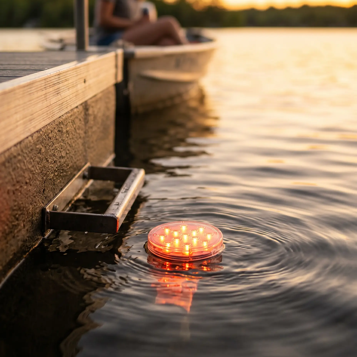 Waterdichte LED Lamp op Afstandsbediening met Magnetische Zuignap - Onderwater Sfeerverlichting voor Zwembad Aquarium Vijver