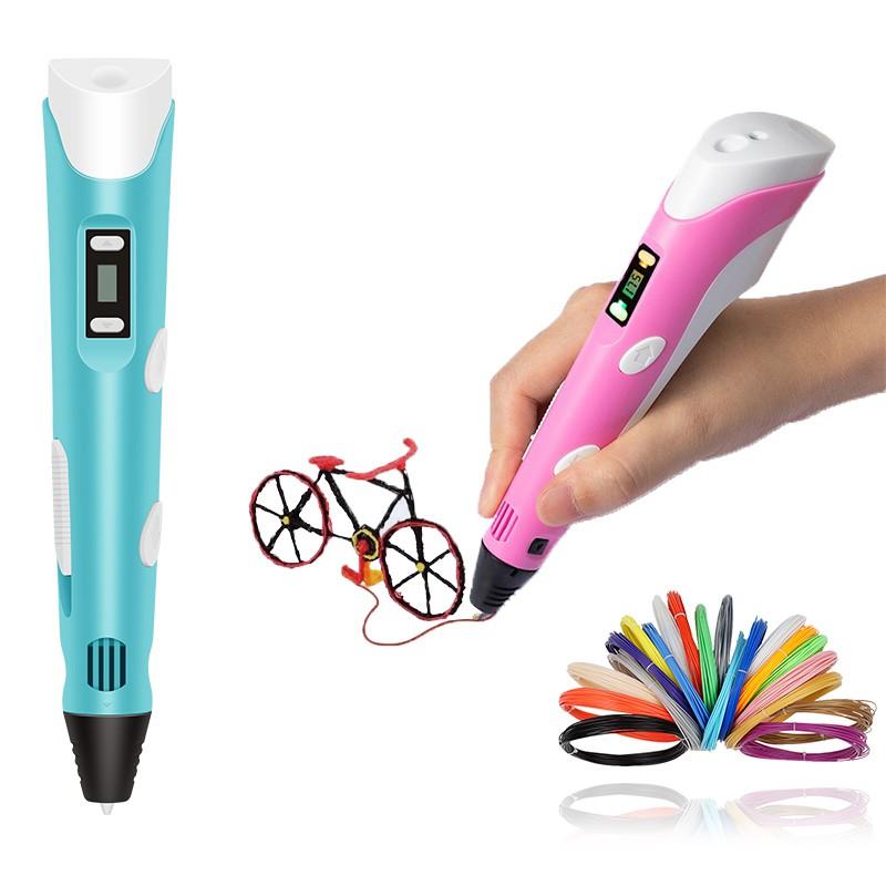 3D Tekenpen met Filament voor Kinderen en Volwassenen Creatief Ruimtelijk Tekenen Kunstenaarsgereedschap