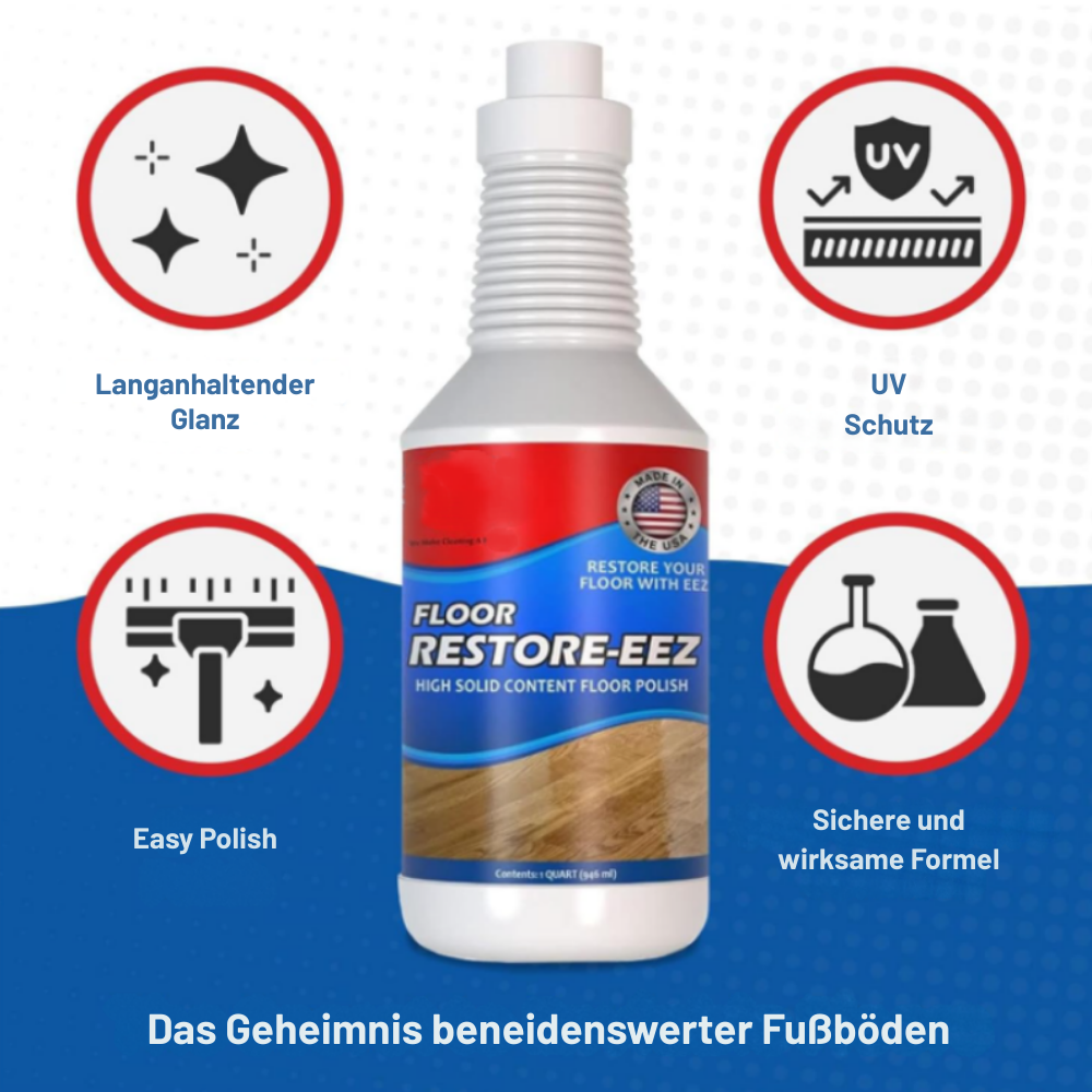 Vloerglans Hersteller 150ml - Intensieve Kleur & Bescherming voor Stralende Vloeren