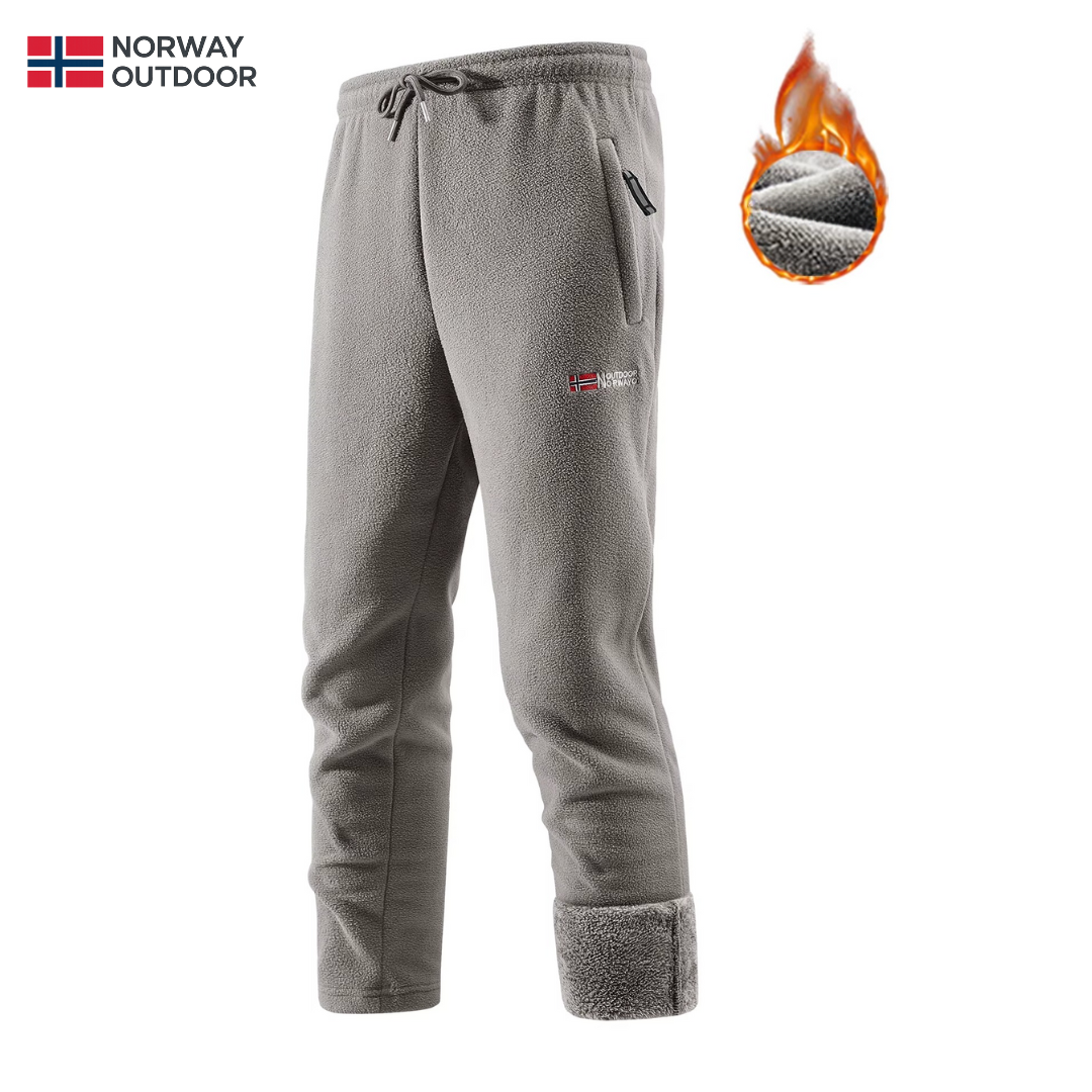 Thermische Sherpa Fleece Broek Heren Winterbroek Gevoerd Warme Vrijetijdsbroek Outdoor Wandelen Camping