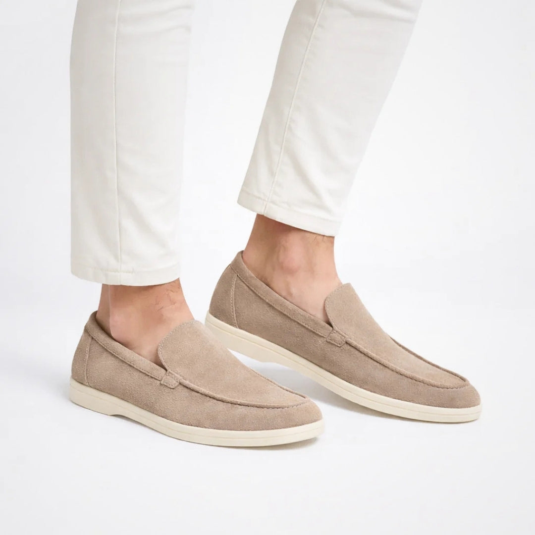 Instappers voor Heren Suède Afwerking Comfortabele Loafers Dagelijks Gebruik Veelzijdige Stijl Casual