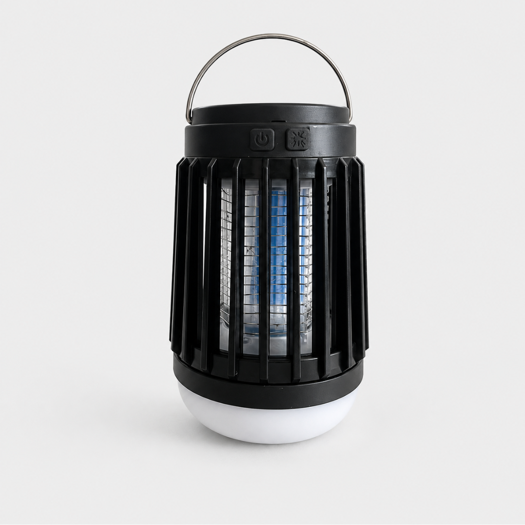 Solar Insectenlamp met UV-Licht en Campingverlichting voor Buiten Muggenbestrijding Tuin Terras Balkon