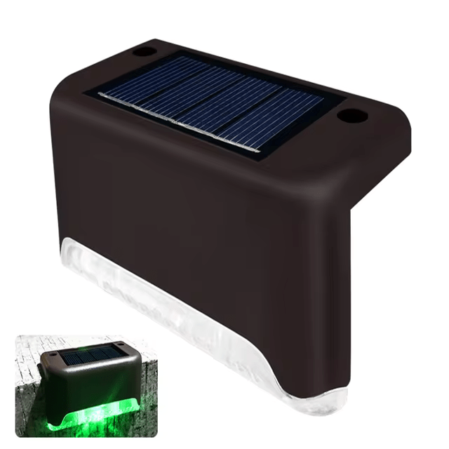 Draadloze Solar LED Buitenverlichting Set - Veilige Wegverlichting voor Tuin Terras Trappen
