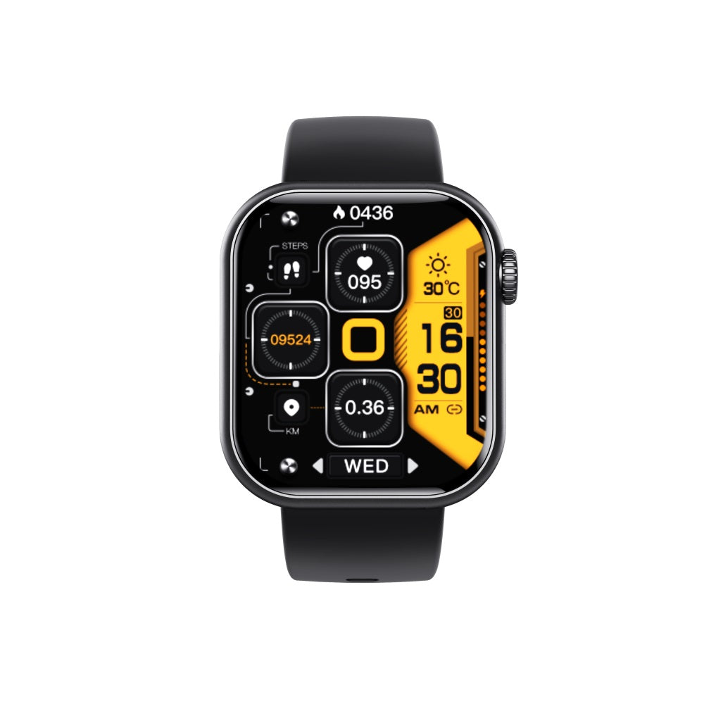 Gezondheidssmartwatch met Hartslagmeter Bloeddrukmeting Zuurstofwaarden Slaapmonitoring Waterdicht Sport