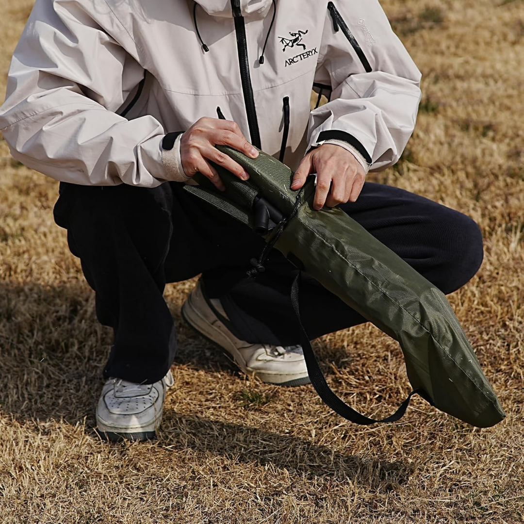 Opvouwbare Campingstoel - Ultralicht & Compact met Ergonomische Steun voor Trekking en Outdoor