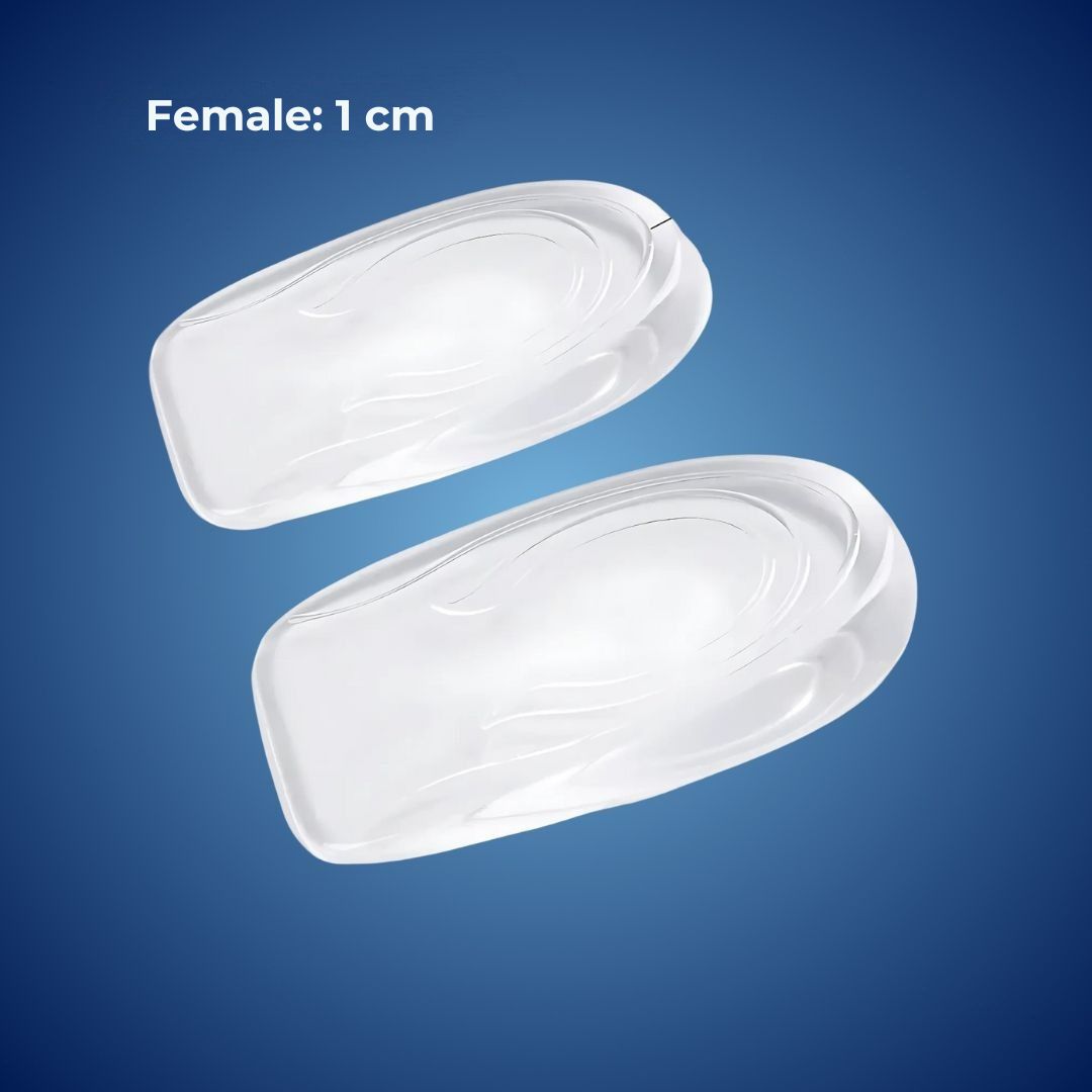 Siliconen Gel Hielkussens voor Lengteverhoging en Pijnverlichting - Anatomisch Comfort