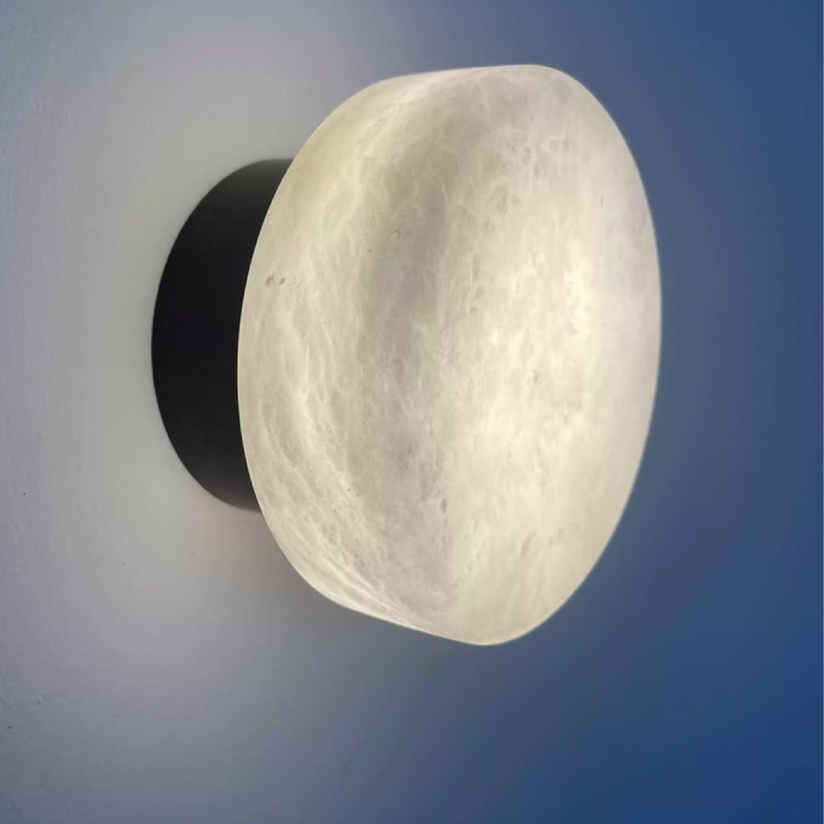 Marmeren Wandverlichting met Scandinavische Elegantie - Premium Natuursteen & Zachte LED