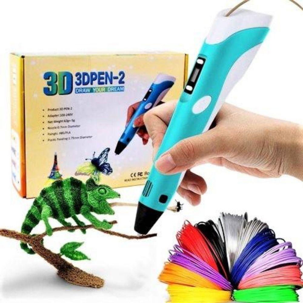 3D Tekenpen met Filament voor Kinderen en Volwassenen Creatief Ruimtelijk Tekenen Kunstenaarsgereedschap