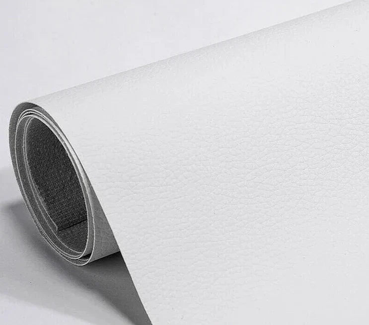 Zelfklevende Leren Reparatiefolie Knipbaar 50x138cm Meubelreparatie Bankstel Sofa Leer Herstellen Patch