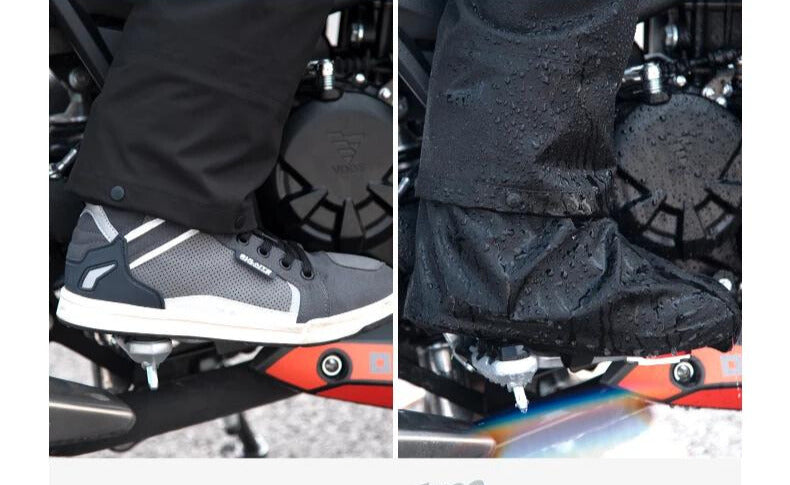 Waterdichte Unisex Regenjas met Broek Set | Wind- en Regenbescherming voor Outdoor Activiteiten & Motorrijden