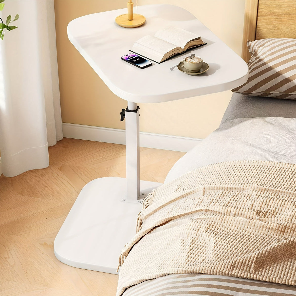 Verstelbare Zijkant Tafel voor Bank, Bed & Sofa