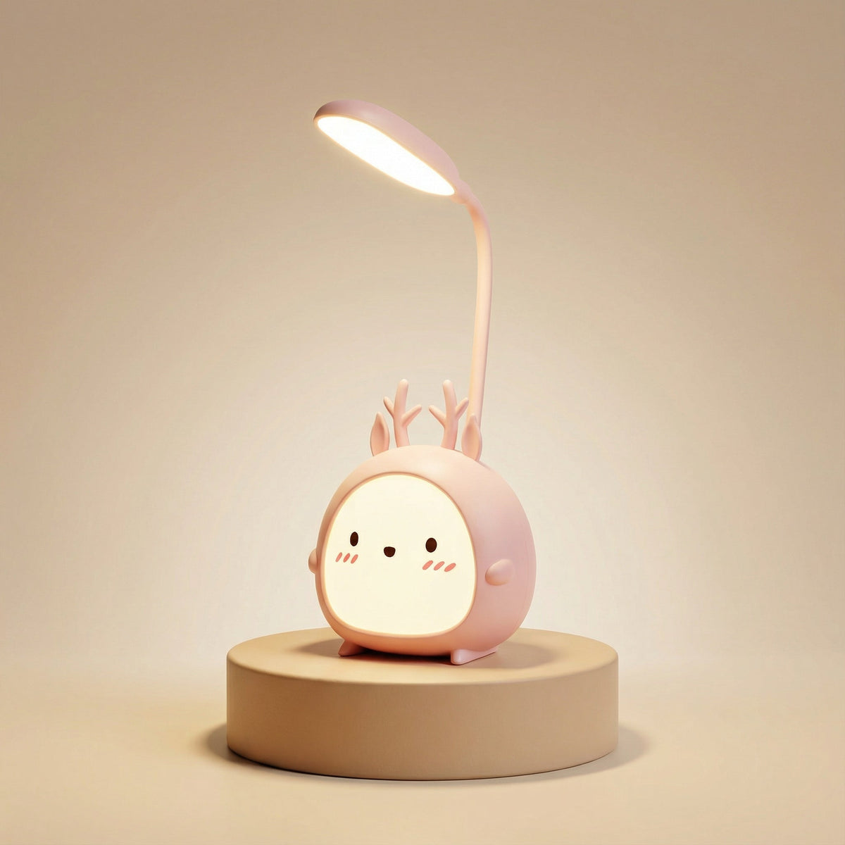 Oplaadbare Kinderlamp met Flexibele Arm en LED-Verlichting - Bureaulamp voor Kinderkamer