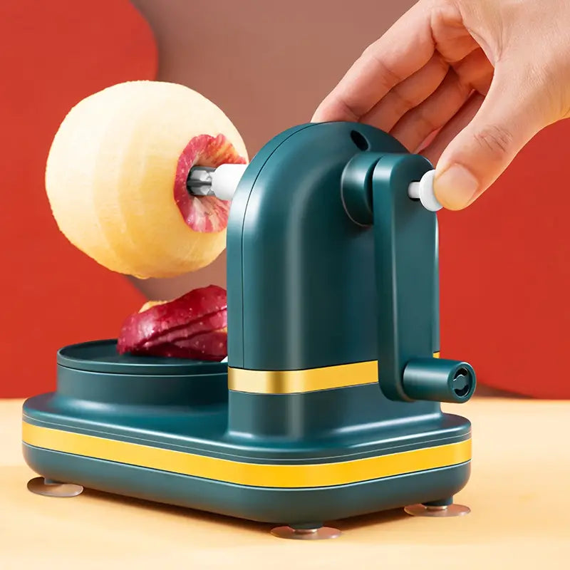Handmatige Groenteschiller met 3 Verwisselbare Messen - Voedselveilig & Ergonomisch