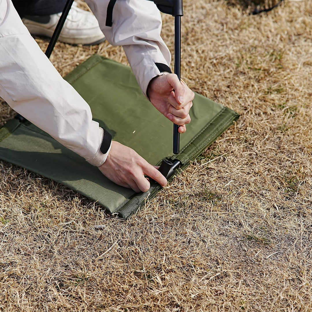 Opvouwbare Campingstoel - Ultralicht & Compact met Ergonomische Steun voor Trekking en Outdoor