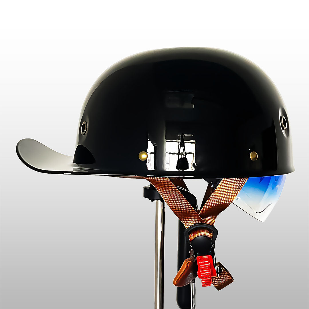 Motorhelm Halfopen Baseball Stijl DOT ECE Gecertificeerd Dagelijks Rijden Veiligheid Comfort Bescherming