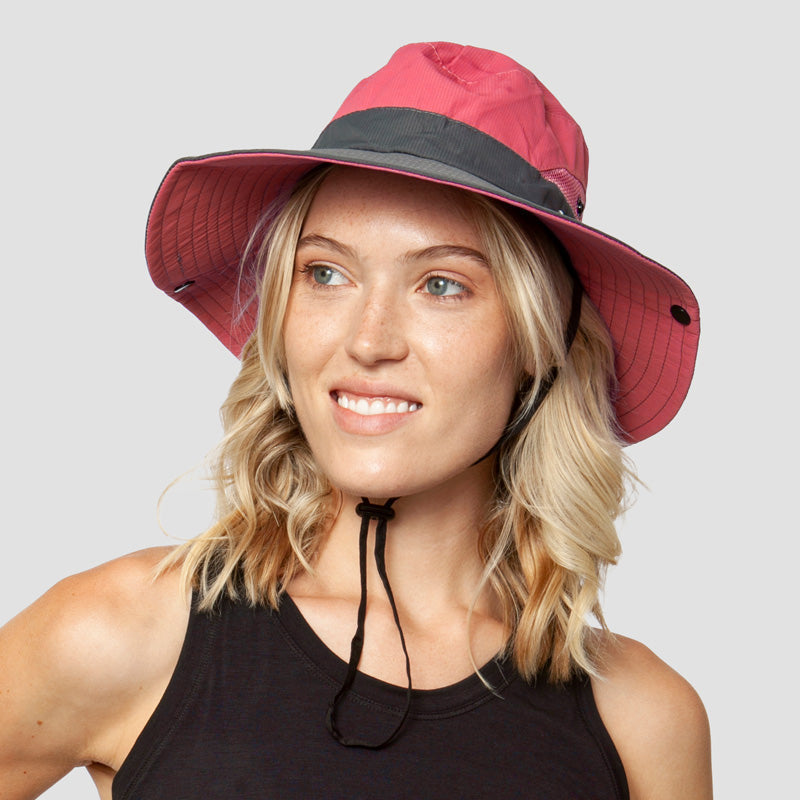 Opvouwbare Zonnehoed met UPF50+ UV-Bescherming & Verstelbare Pasvorm voor Dames Outdoor Activiteiten