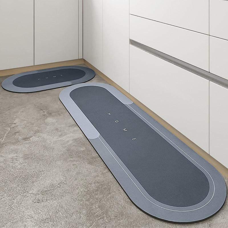 Zachte Badmat Antislip 40x60 cm | Superabsorberend Microvezel Droogloopmat voor Badkamer Keuken | Sneldrogend Vloerkleed met Antislip Onderkant