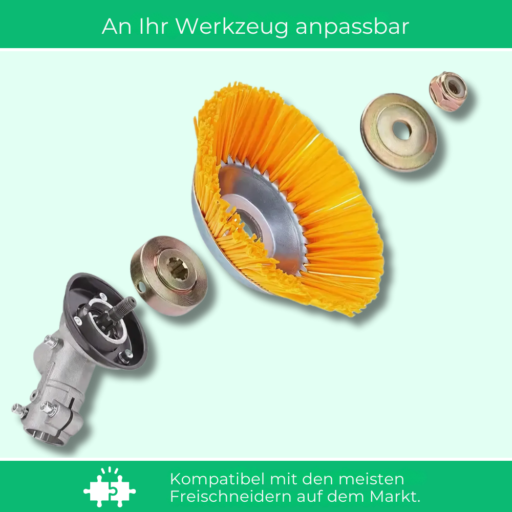 Professionele Trimkop voor Bosmaaier - 200mm Nylon - 10.000 TPM - Geschikt tot Ø20mm Steel