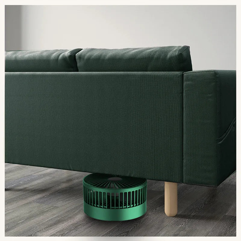 Opvouwbare Tafelventilator USB-Oplaadbaar met Vijf Standen - Compact en Stil