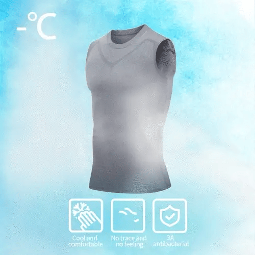 Compressiehemd voor Mannen Shapewear Vest Borst Buik Corrigerend Naadloos Draagbaar M-4XL Zwart Wit Grijs