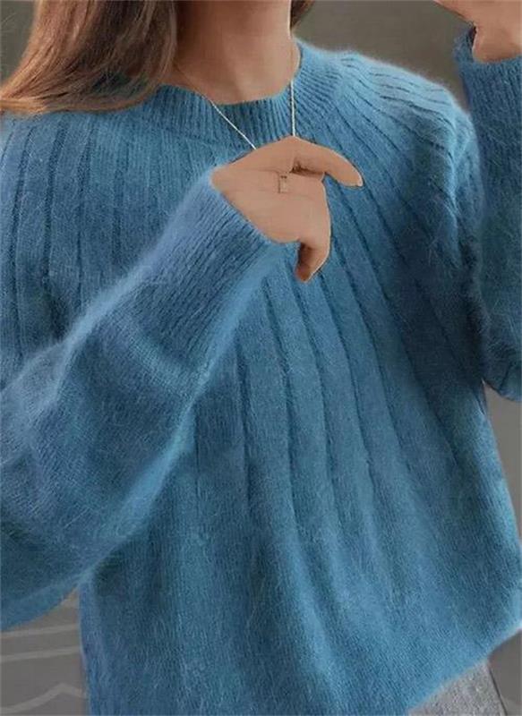 Kasjmieren Trui Dames Gebreid Zachte Winterpullover Elegante Dameskleding Warme Knitwear Comfortabele Trui