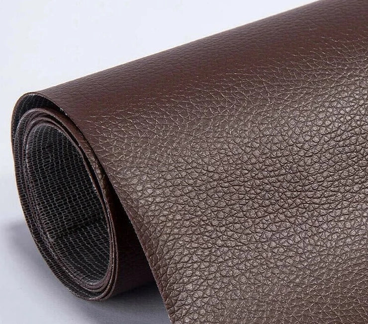 Zelfklevende Leren Reparatiefolie Knipbaar 50x138cm Meubelreparatie Bankstel Sofa Leer Herstellen Patch