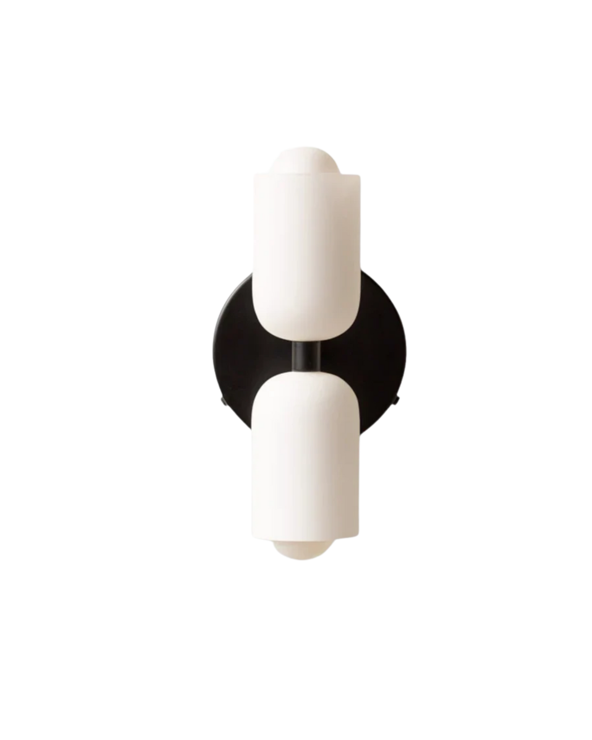 Wandlamp met Dubbele Glazen Kappen voor Slaapkamer en Woonkamer - E27 Wandverlichting
