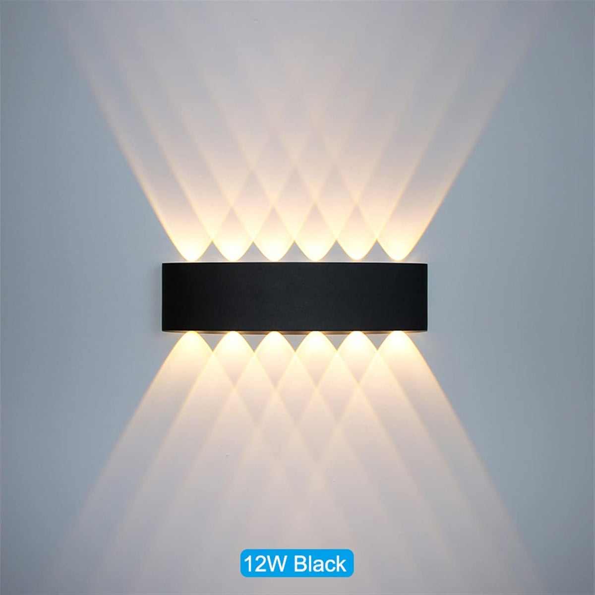Binnen- & Buitenwandlamp LED | Modern Minimalistisch Design | Waterdicht | Zwart of Wit