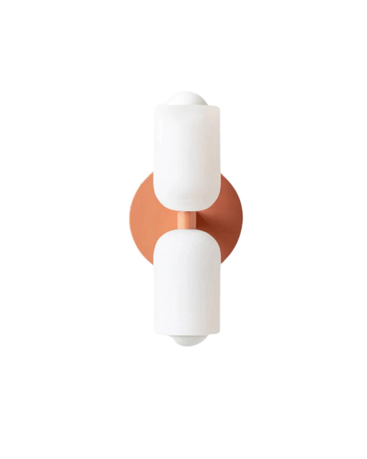 Wandlamp met Dubbele Glazen Kappen voor Slaapkamer en Woonkamer - E27 Wandverlichting