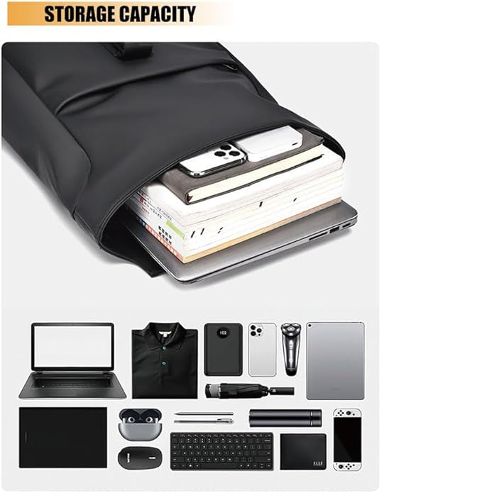 Multifunctionele Reisrugzak met USB-poort Waterdicht Lichtgewicht Laptop Dagelijkse Rugzak Comfortabel